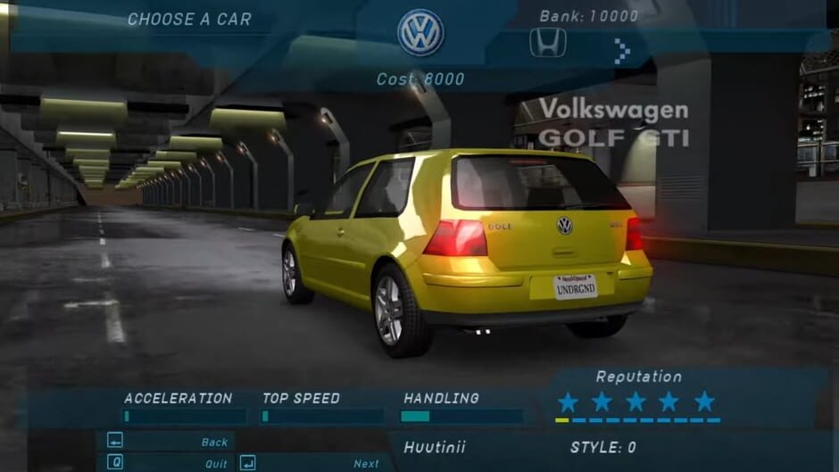 Need for Speed: Underground screenshot 10