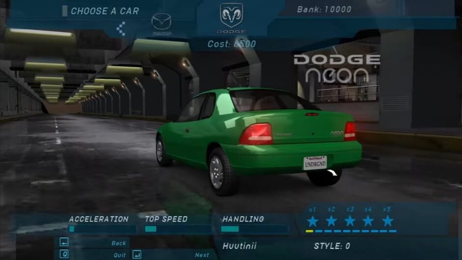 Need for Speed: Underground screenshot 12