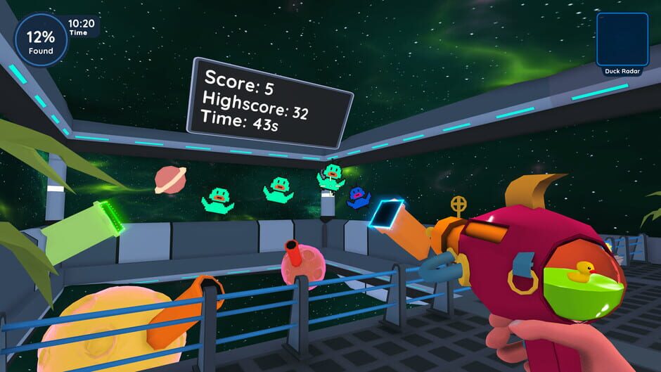 Find 100 Ducks and Blast Them...in Space!!! screenshot 4