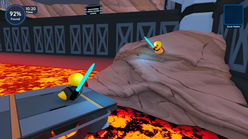 Find 100 Ducks and Blast Them...in Space!!! screenshot 13