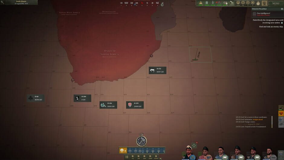 UBoat: Type IX - Distant Coasts screenshot 8