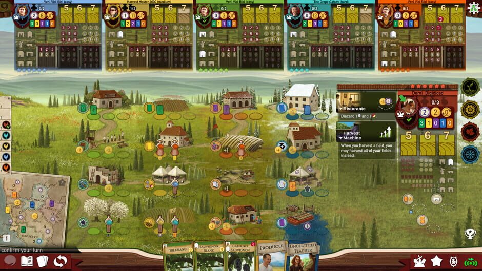 Viticulture: Essential Edition - Tuscany Expansion screenshot 1