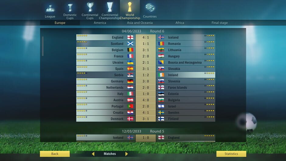 Football, Tactics & Glory: World screenshot 10