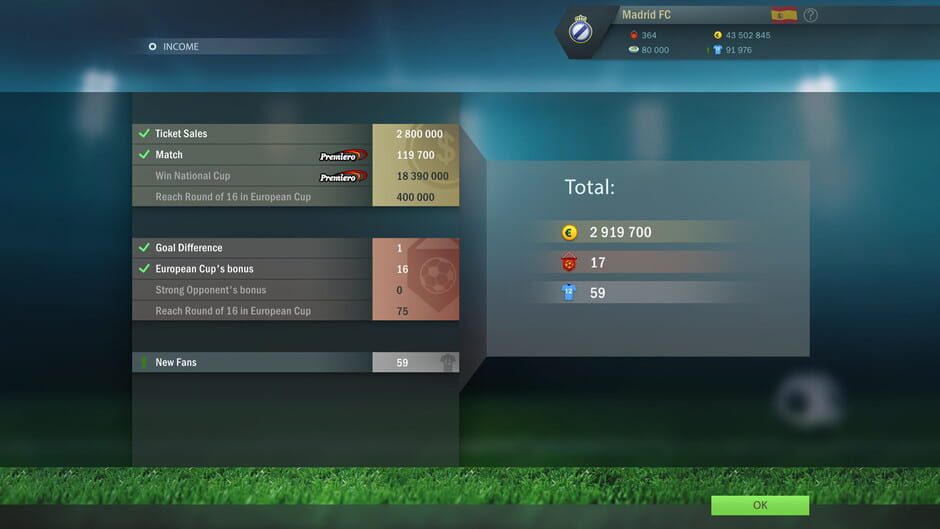 Football, Tactics & Glory: World screenshot 16