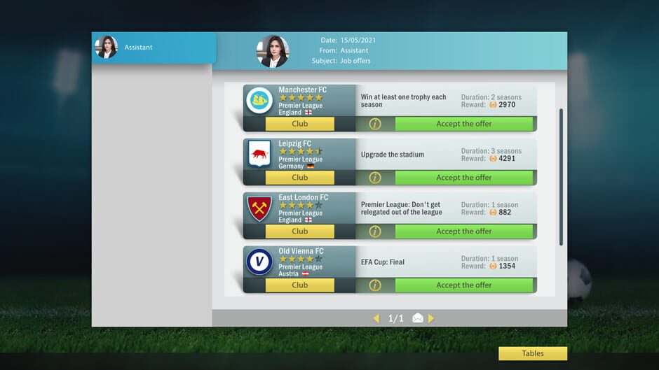 Football, Tactics & Glory: World screenshot 18