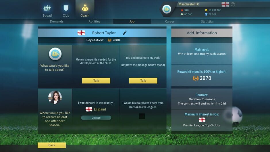 Football, Tactics & Glory: World screenshot 27