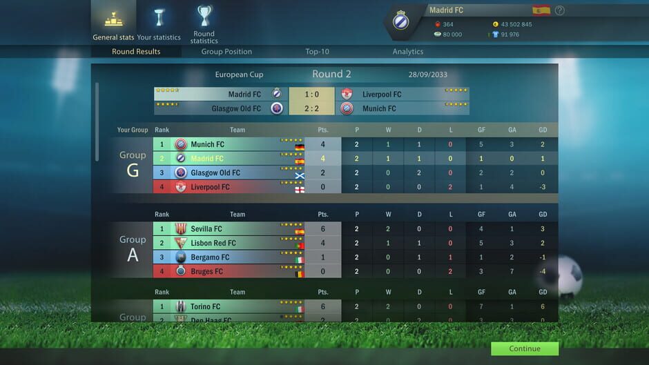 Football, Tactics & Glory: World screenshot 37